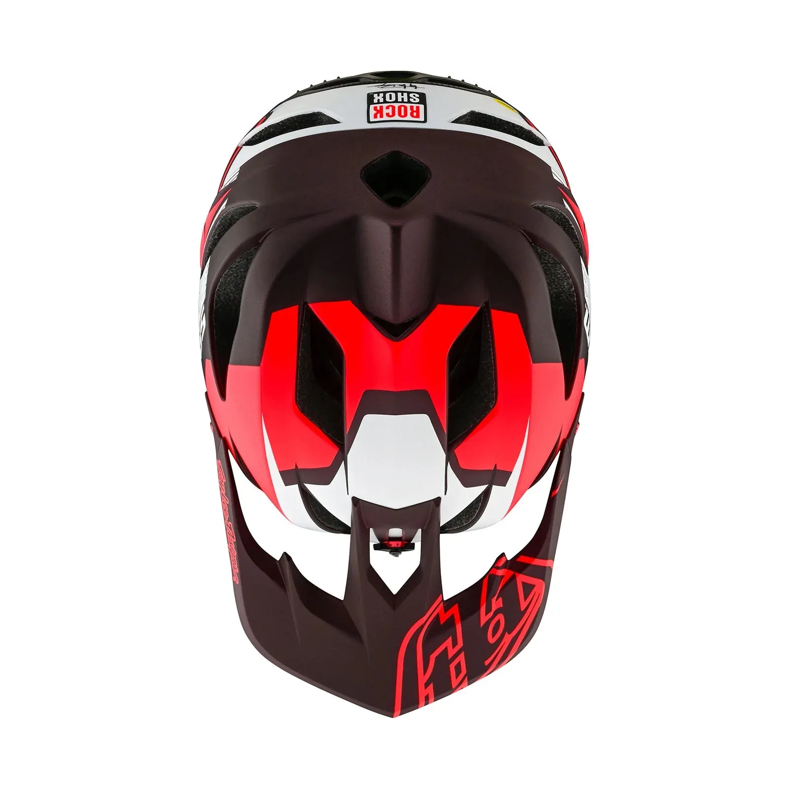 Troy Lee Designs Stage Full Face Helmet with MIPS - SRAM Vector - Red