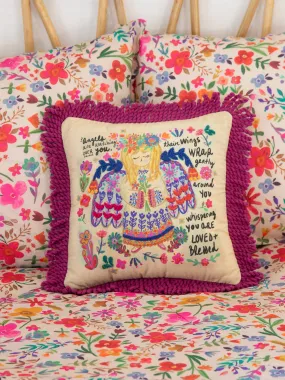 Tufted Boho Pillow - Angels Watching