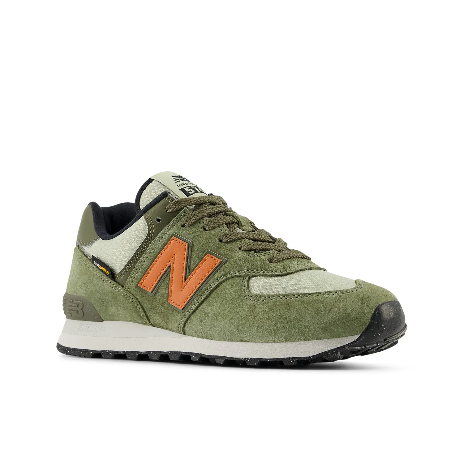 Unisex New Balance 574 Color: Dark Olivine Clay