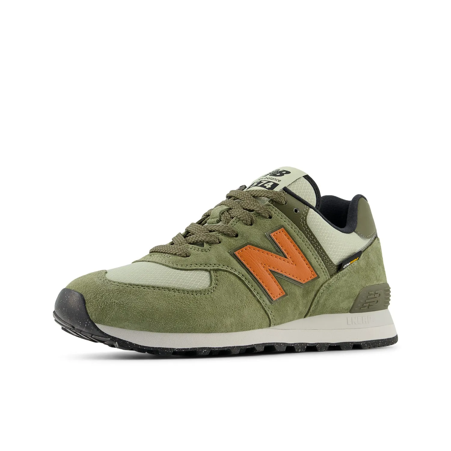 Unisex New Balance 574 Color: Dark Olivine Clay