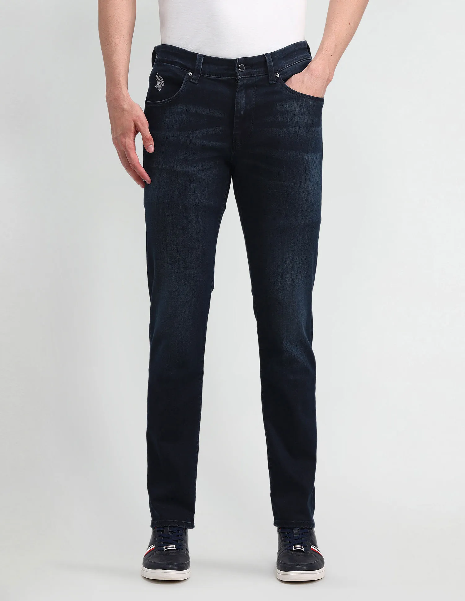 U.S. Polo Assn. Denim Co. Brandon Slim Tapered Fit Blue Jeans