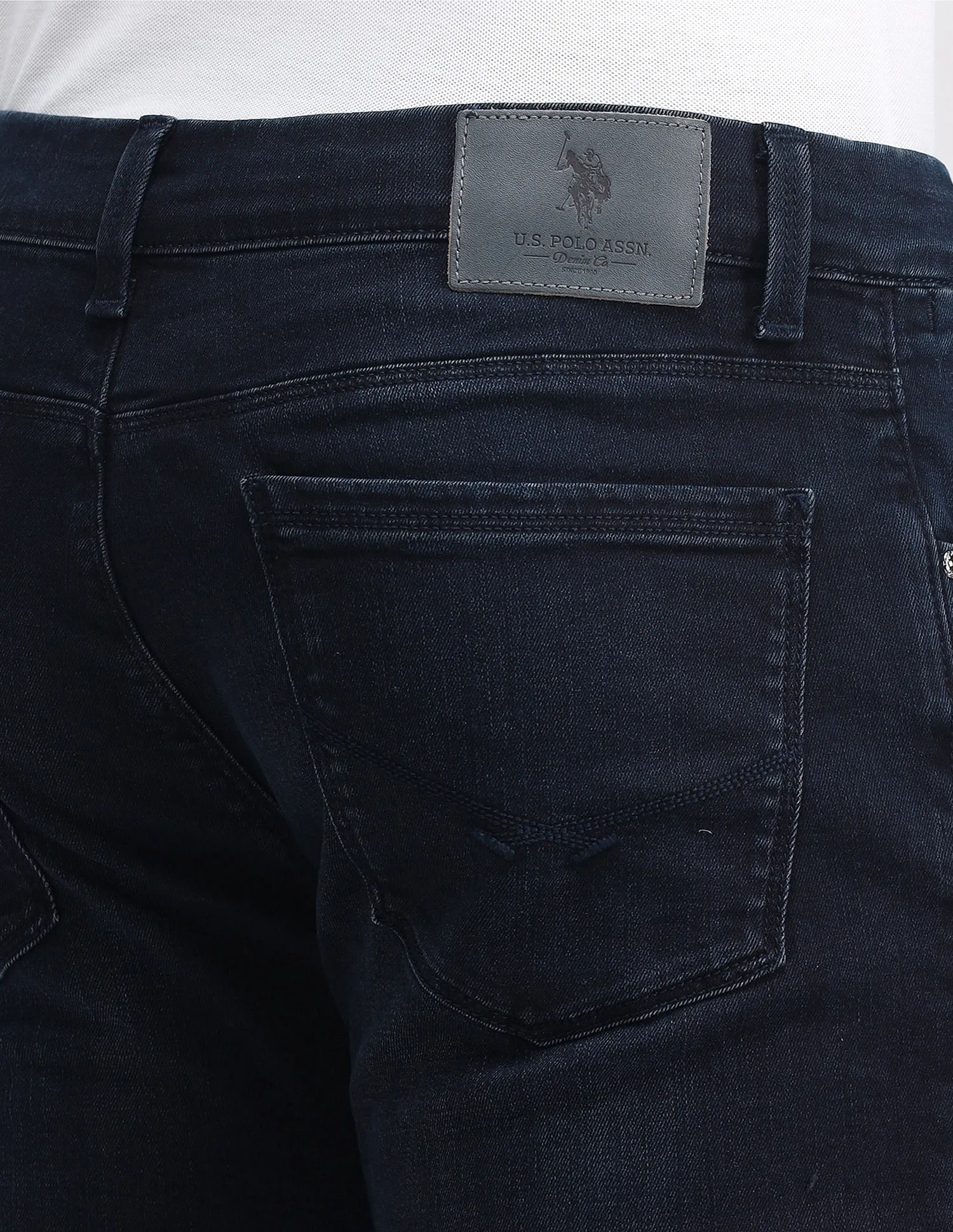 U.S. Polo Assn. Denim Co. Brandon Slim Tapered Fit Blue Jeans