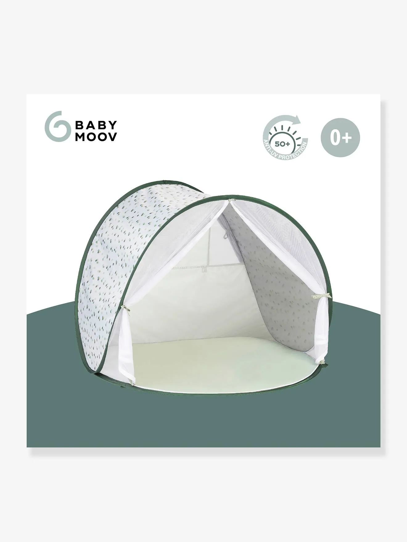 UV-Protection50+ Tent with Mosquito Net, by Babymoov - blue/multi