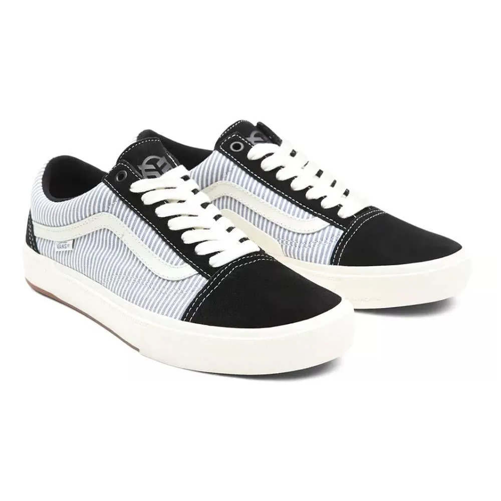 Vans BMX Old Skool Pro Federal Black Blue Pinstripe Shoes