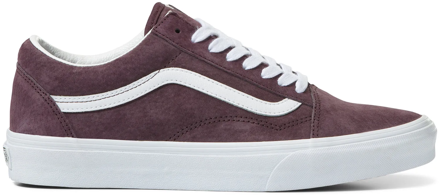 Vans Old Skool Pig Suede Wine Tasting