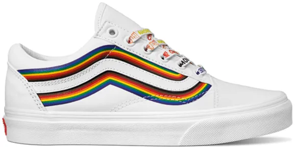 Vans Old Skool Pride White/True White