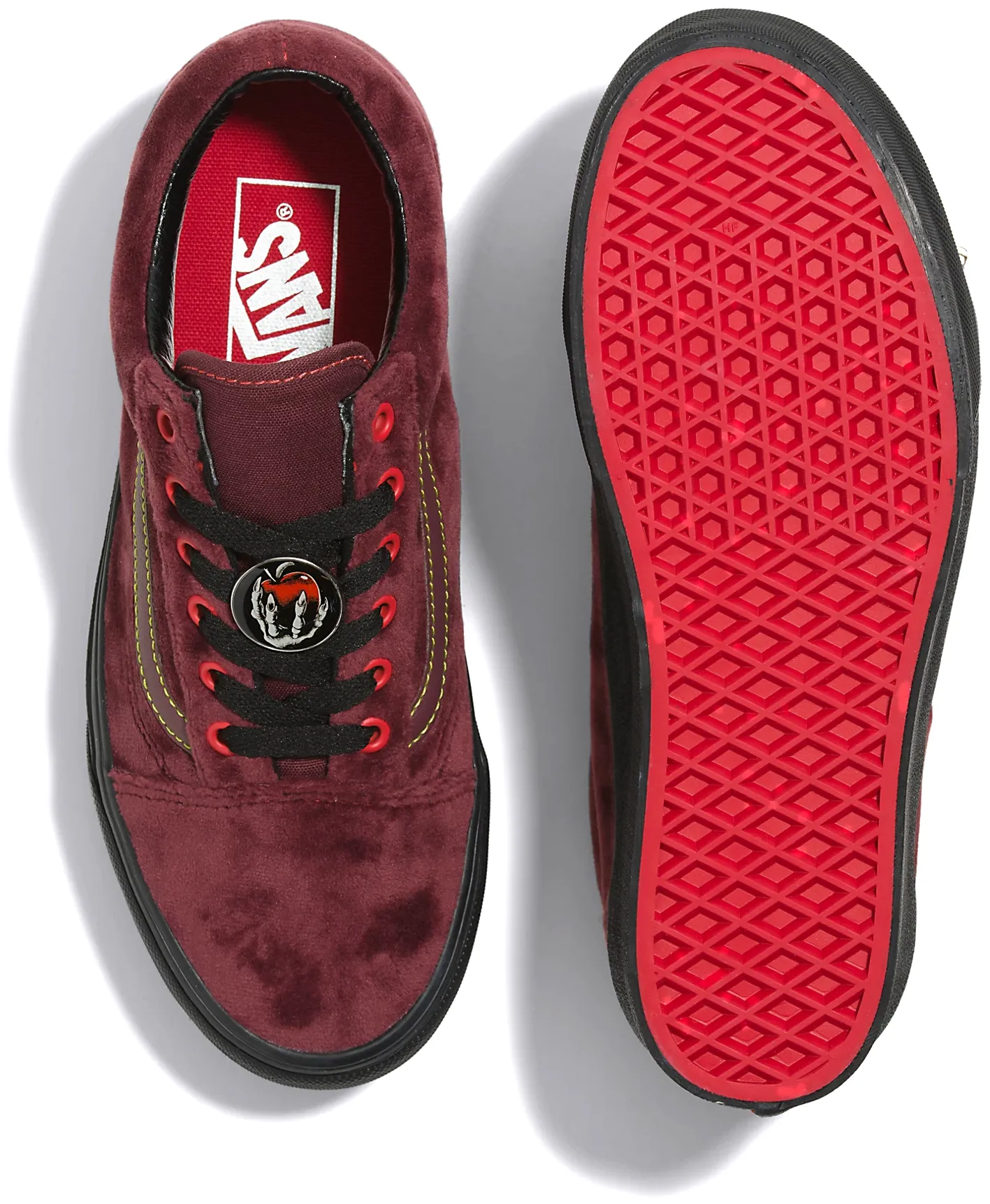 Vans Old Skool Stackform Disney 100 Poison Apple Mahogany