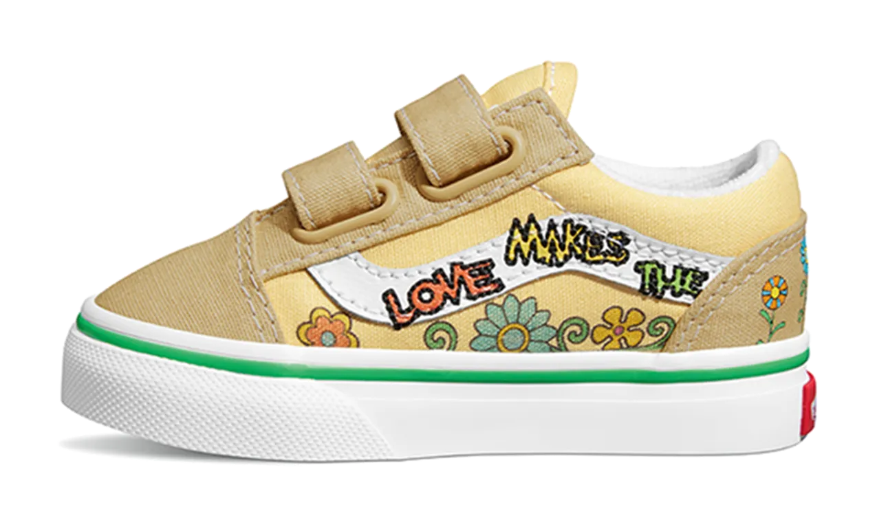 Vans Sesame Street Toddler Old Skool Natural