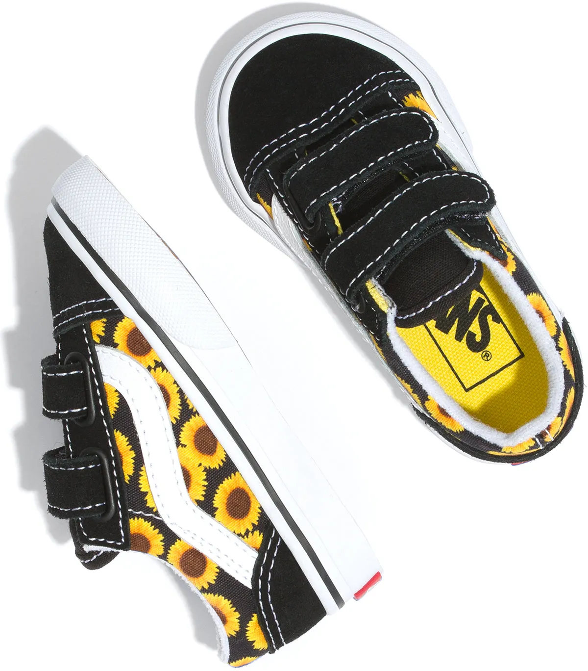 Vans Toddler Old Skool Sunflower Black/Yellow