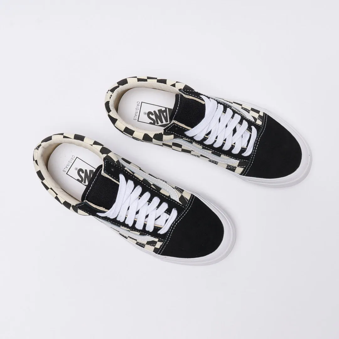 Vans Vault - OG Old Skool LX Checkerboard (Black/White)