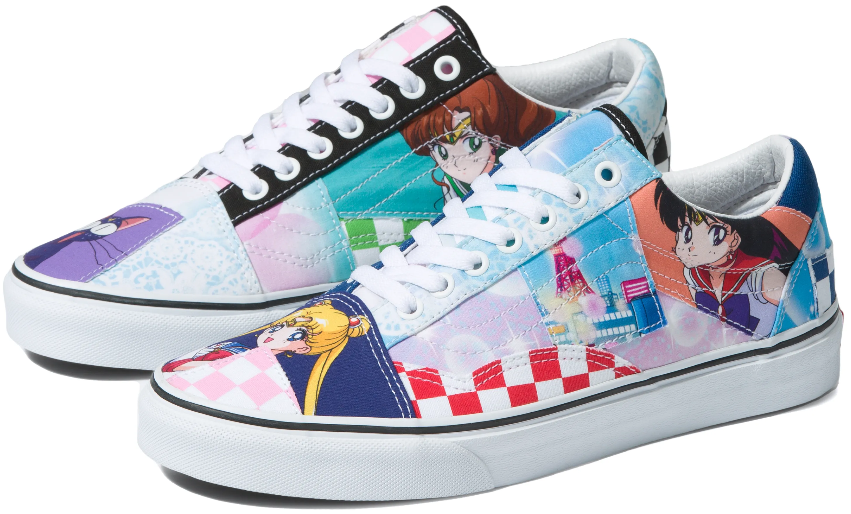 Vans X Pretty Guardian Sailor Moon Old Skool Patchwork