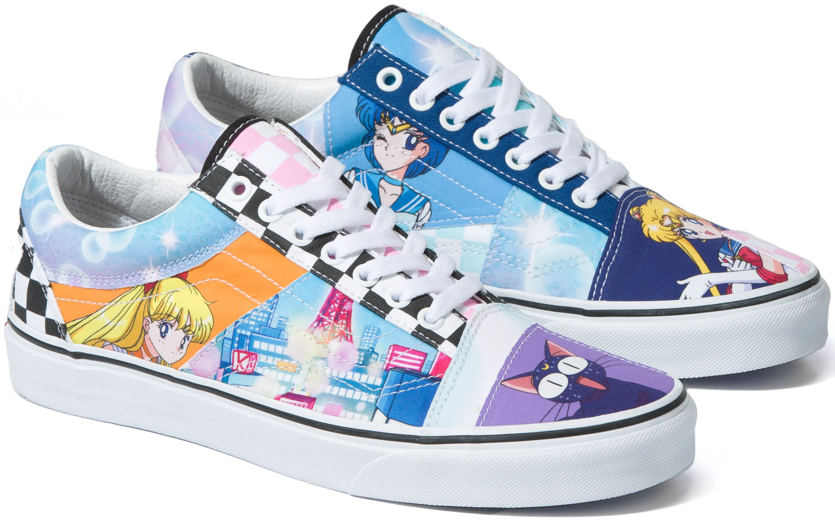 Vans X Pretty Guardian Sailor Moon Old Skool Patchwork