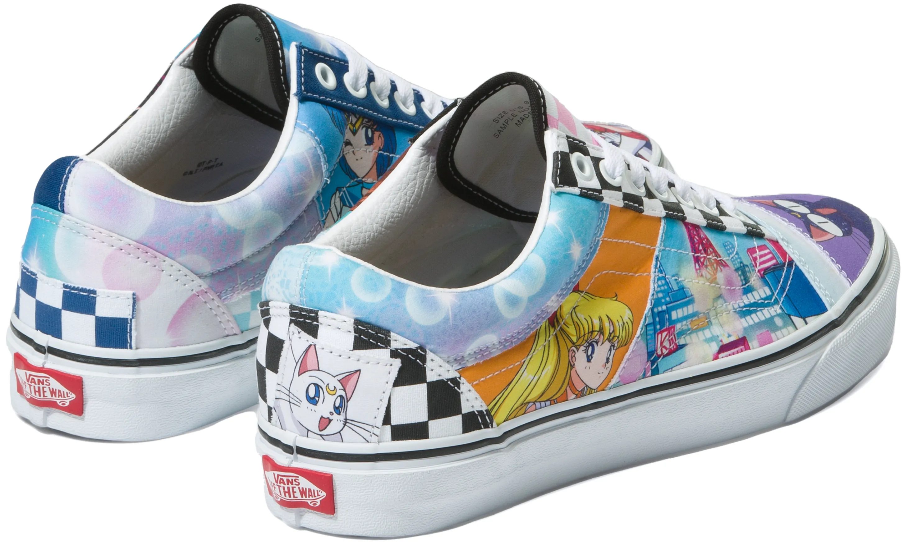 Vans X Pretty Guardian Sailor Moon Old Skool Patchwork