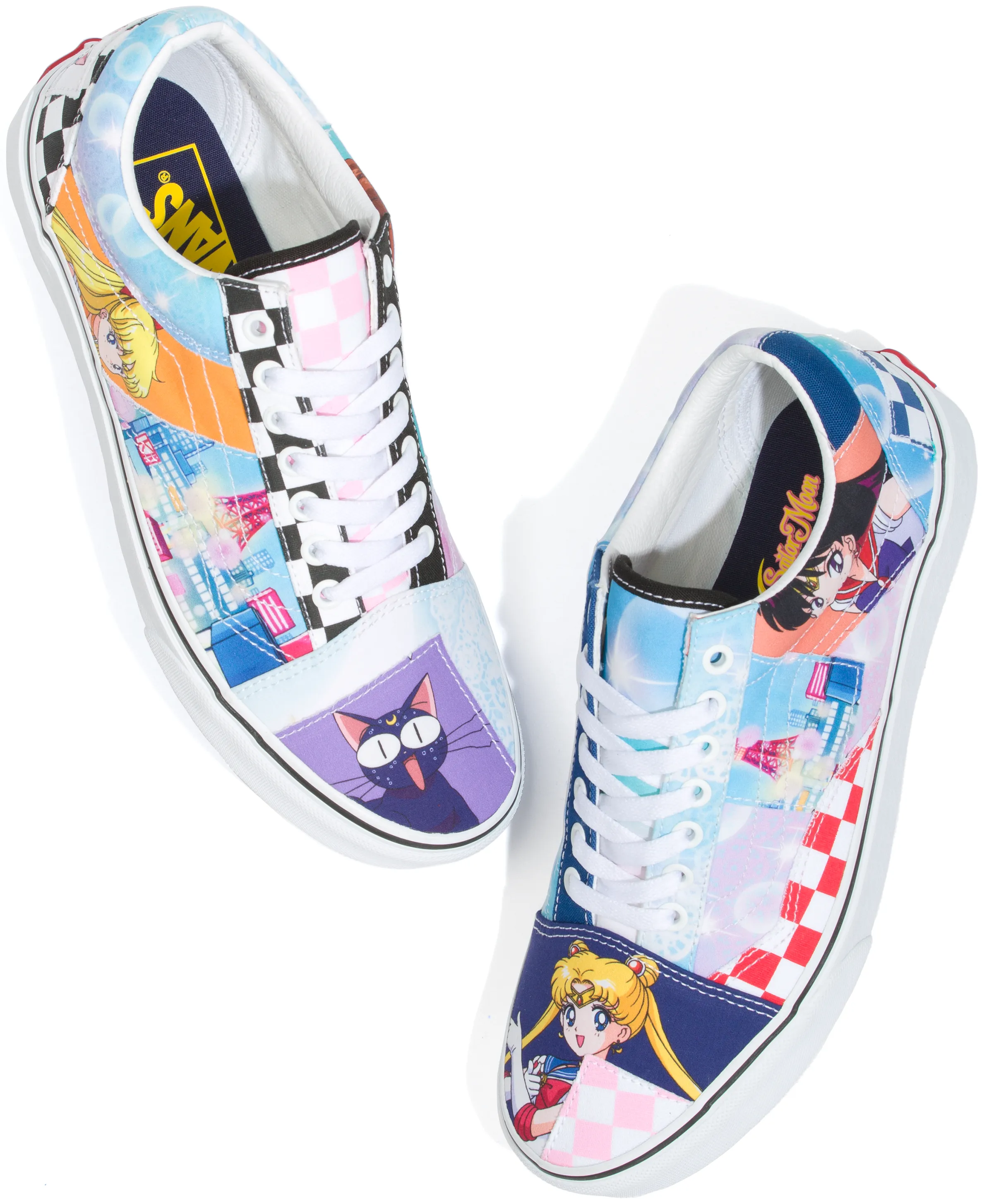 Vans X Pretty Guardian Sailor Moon Old Skool Patchwork