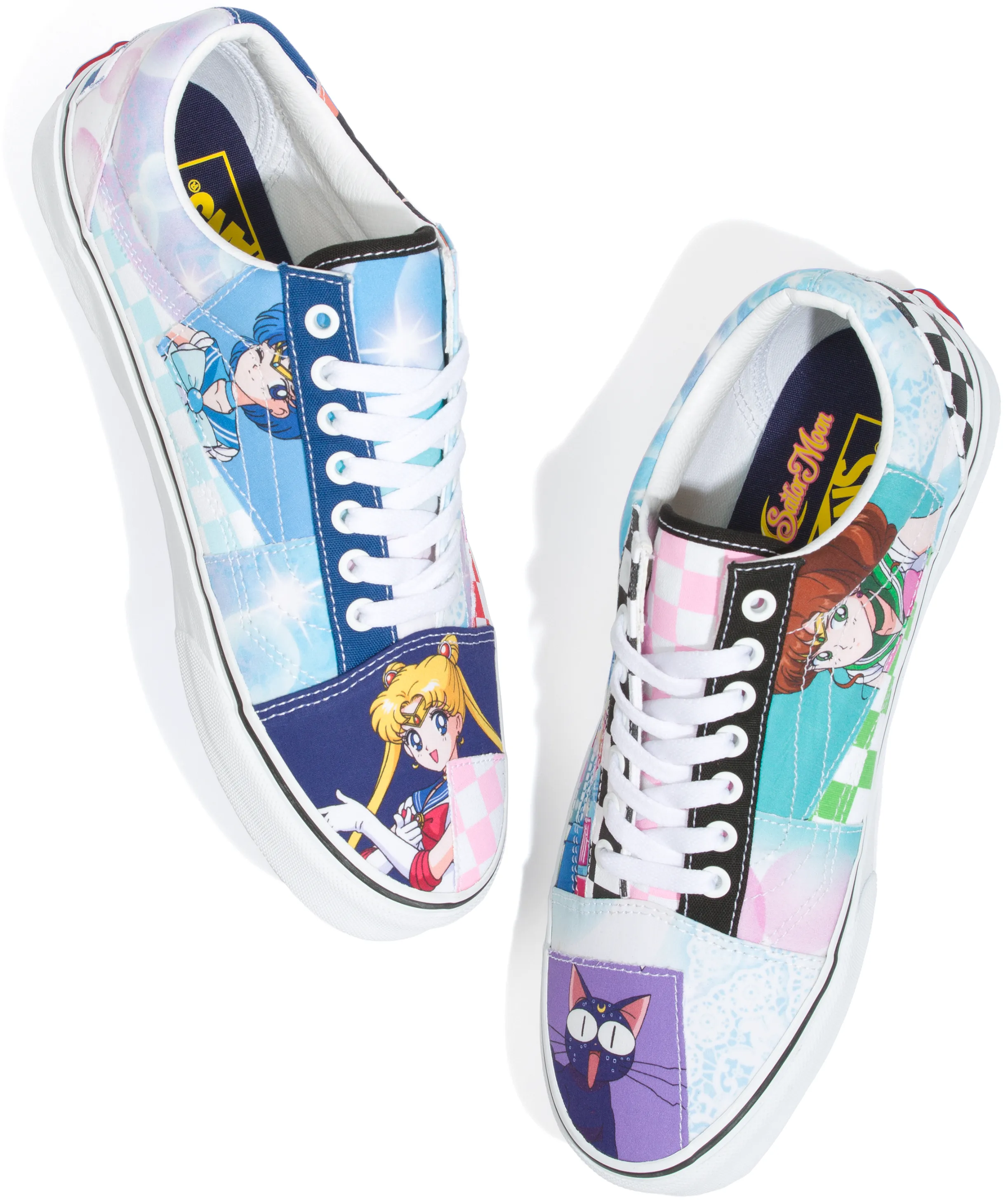 Vans X Pretty Guardian Sailor Moon Old Skool Patchwork