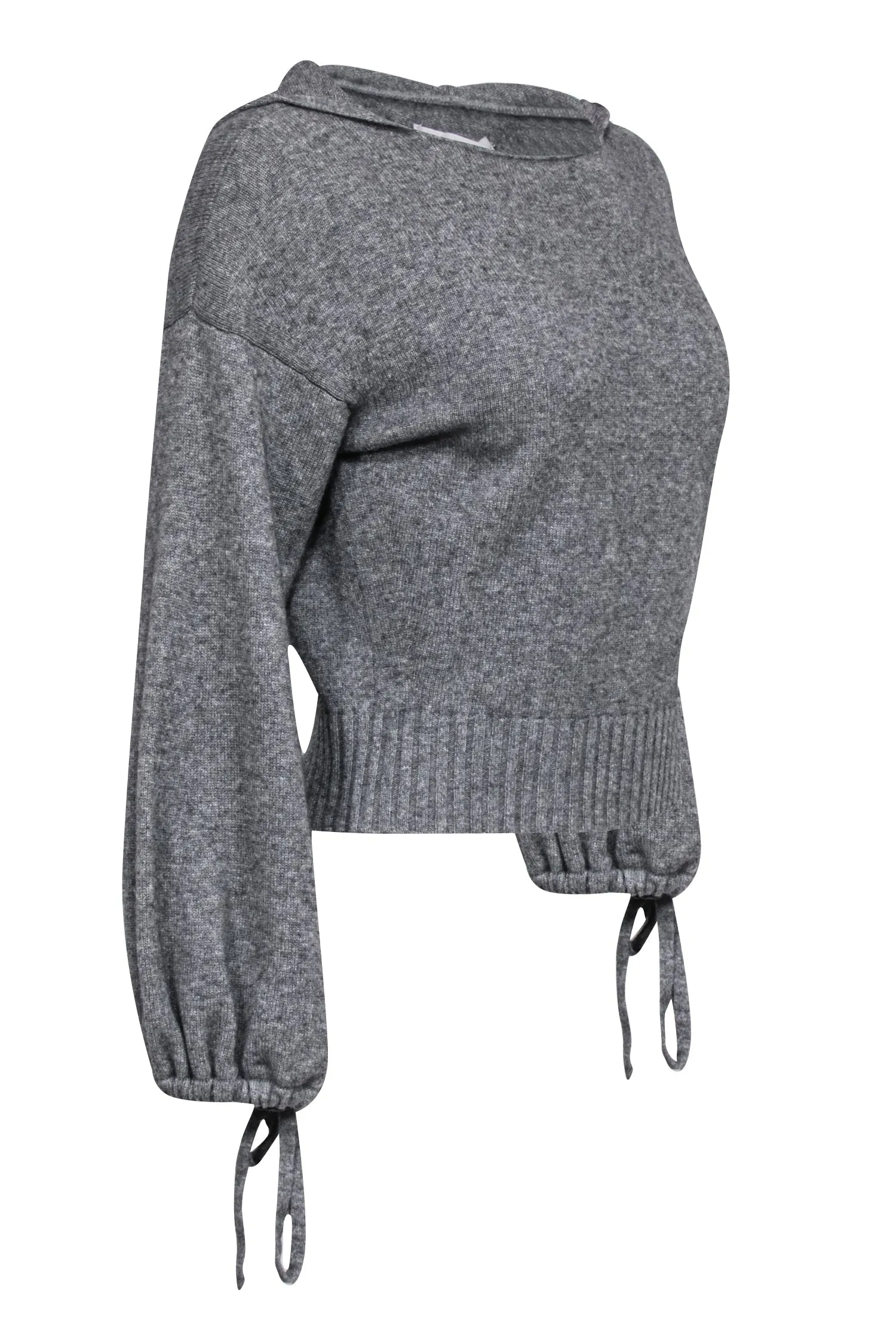 Vince - Grey Cashmere & Wool Hooded Sweater Sz XS