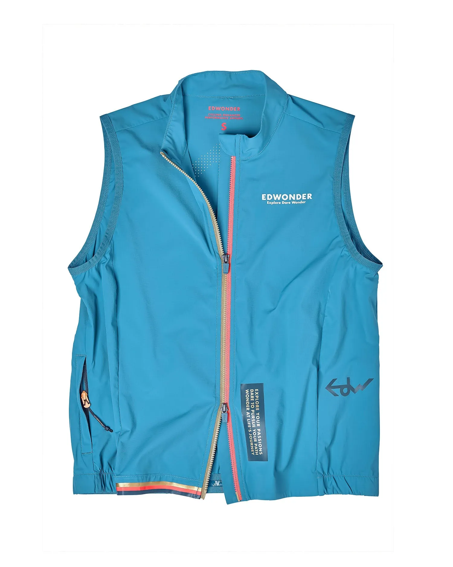 Women's EdW Edition Lightweight Stowable Vest - Adriatic Blue