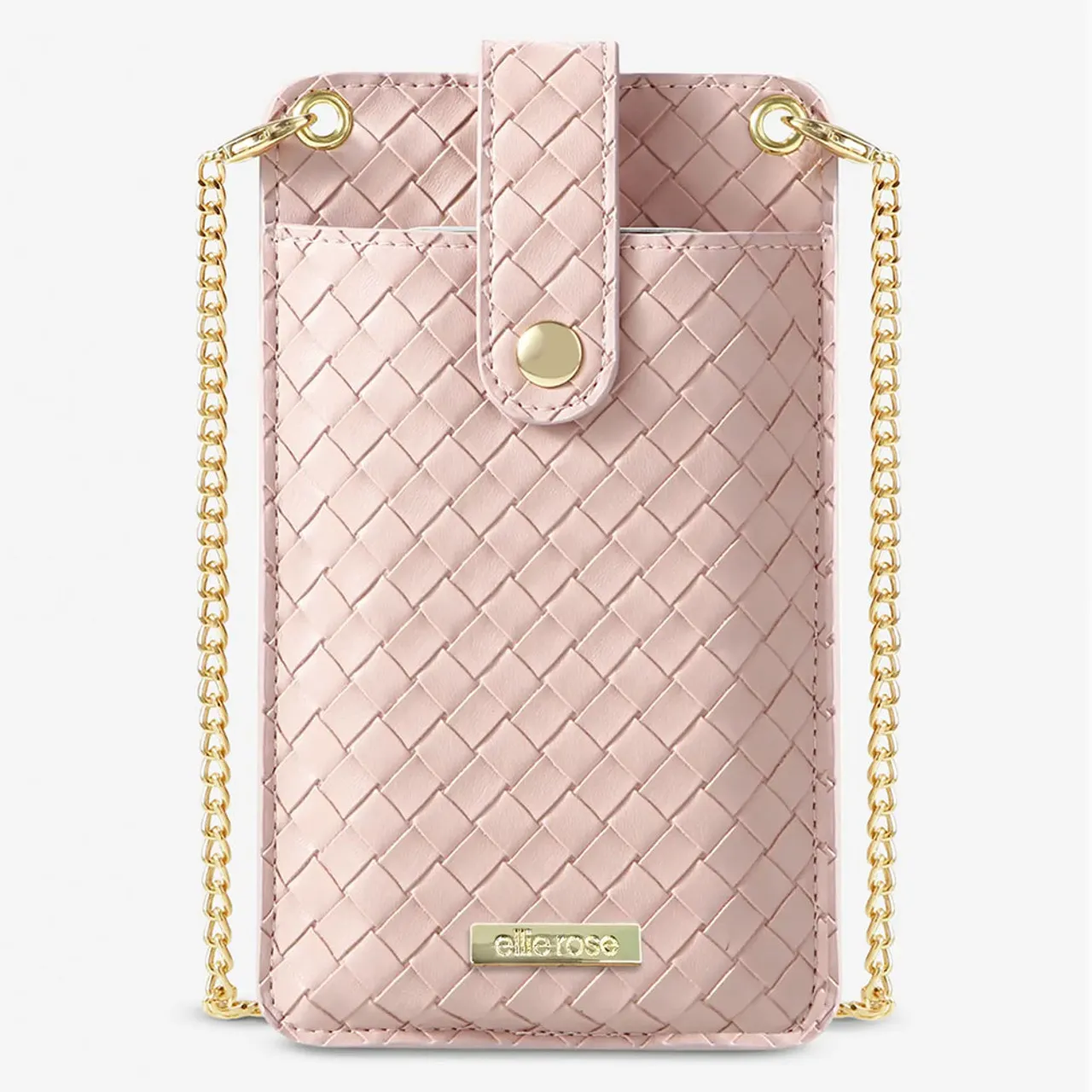 Women's Ellie Rose Crossbody Phone Bag - Blush