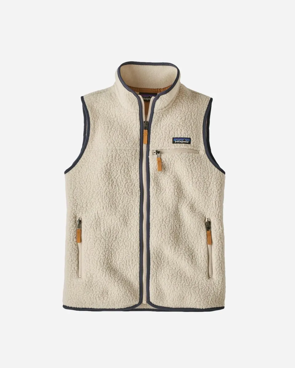 W's Retro Pile Vest - Pelican